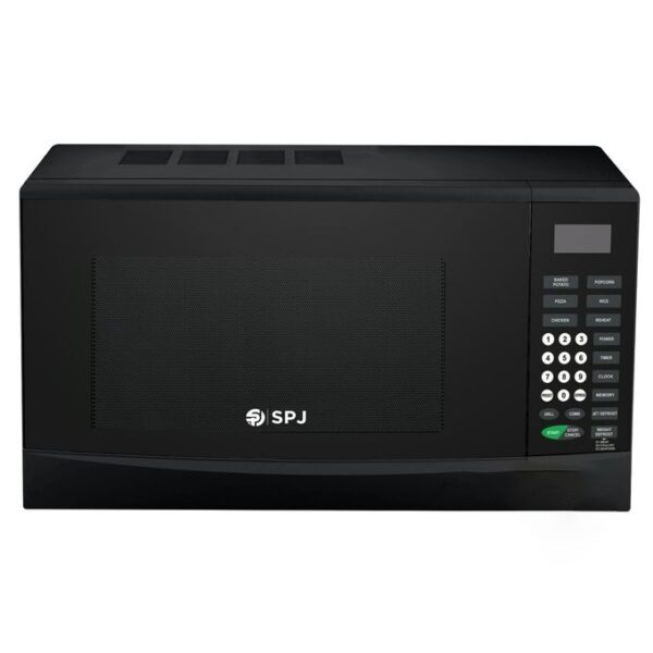 SPJ 28 Liters Digital Microwave With Grill Oven - Black (5YRs WRTY)