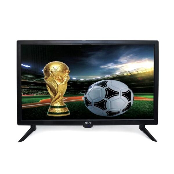 SPJ 24 Inch AC/DC Full Screen Analog Tv (Solar Compatible) - Black