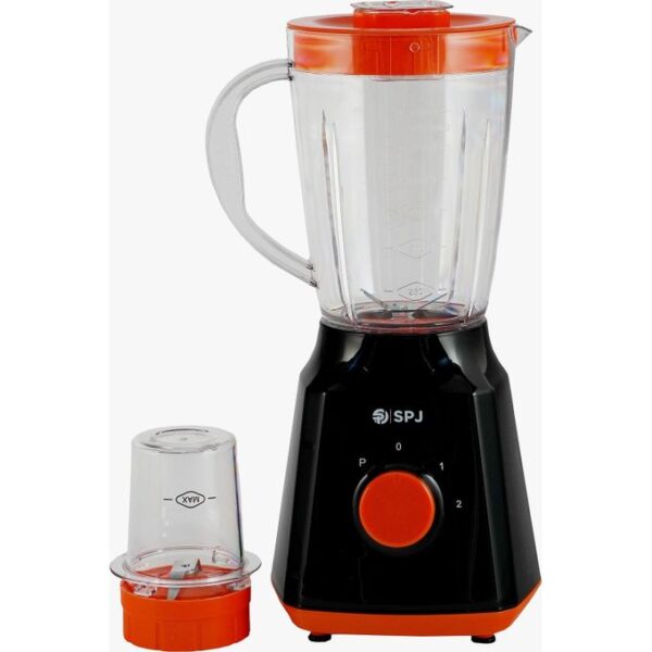 SPJ 2 In 1 Blender With Grinding Machine BDBLV-15L08 - Orange & Black