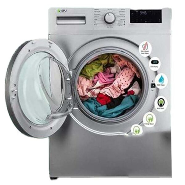 SPJ 7Kg Front Load Fully Automatic Washing Machine -Grey (5YRs WRTY)