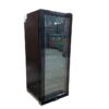 SPJ 130L Beverage Cooler Chiller Showcase Freezer/Refrigerator-Black Bran