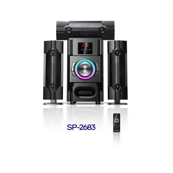 Saachi 3.1 CH 8000 Watts Home Audio System / Sub Woofer / Multimedia speaker - Black.