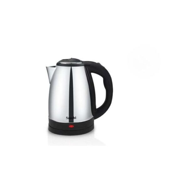 Saachi Original 2L Stainless Electric Kettle - Silver, Black(1 YR WRTY)