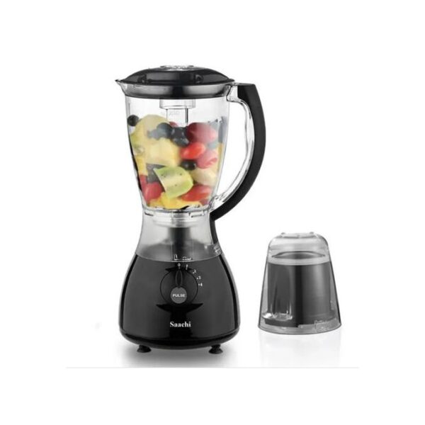 Saachi 2 In1 Double Jar Blender, 1.5 Litres – Black(1 YR WRTY)