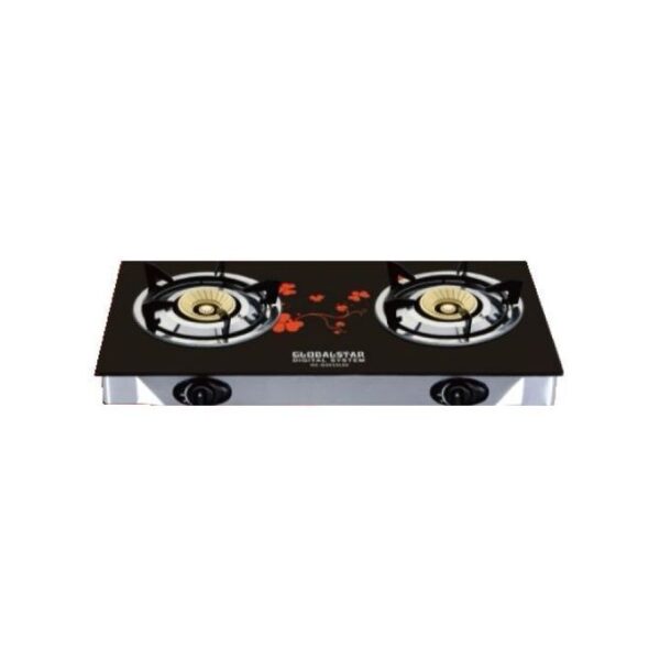 Global Star Global Star Gas Stove Cooker GS-G201SLSS - Black (1YR WRTY)