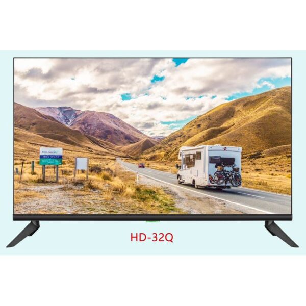 Global Star 32 Inch FRAMELESS HD Digital LED TV - Black (1YR WRTY)