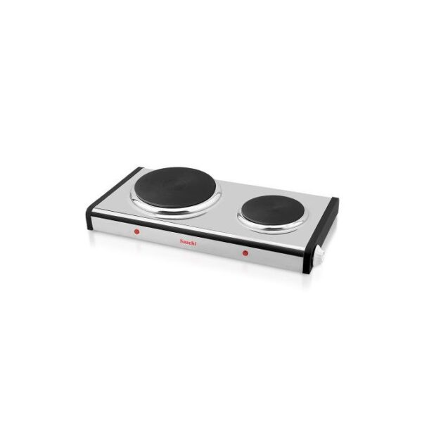 Saachi Double Hot Plate Electric Cooker/ Burner -(1 YR WRTY)