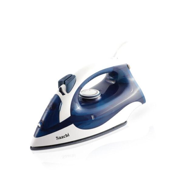 Saachi Steam Iron NL-IR-396-BL With Ceramic Soleplate - Blue/White