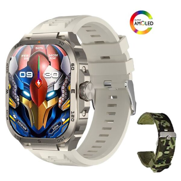 Smart Watch Bluetooth Call IP68 Waterproof 2.1inch 466*466 AMOLD GW