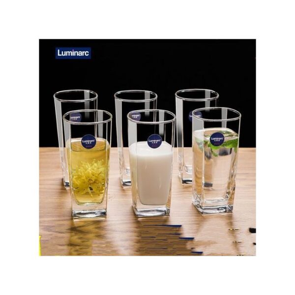 Luminarc Set Of 6 Juice Glasses -Transparent