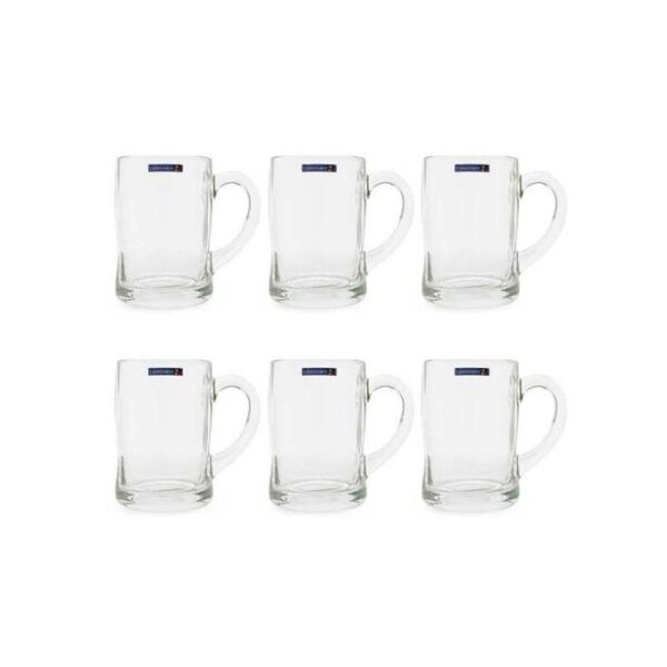 Luminarc 6 Piece Luminarc Multi-functional Glasses With Handles-Colorless