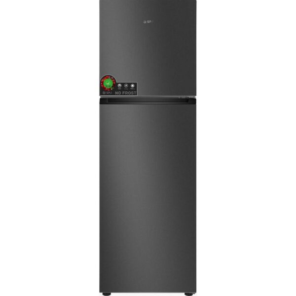 Share this product    Official Store WRNTY_2 SPJ 350 Litres Double Door Refrigerator With Top Freezer And Total No Frost - Inox