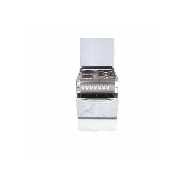 Blueflame S6022ER-P 2 Gas And 2 Electric Hot Plate Cooker - Inox (5YRs WRTY)