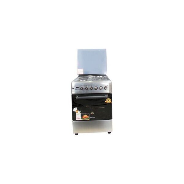 Blueflame D6022ERF Diamond 2 Gas And 2 Hotplate Cooker - Inox (5YRs WRTY)
