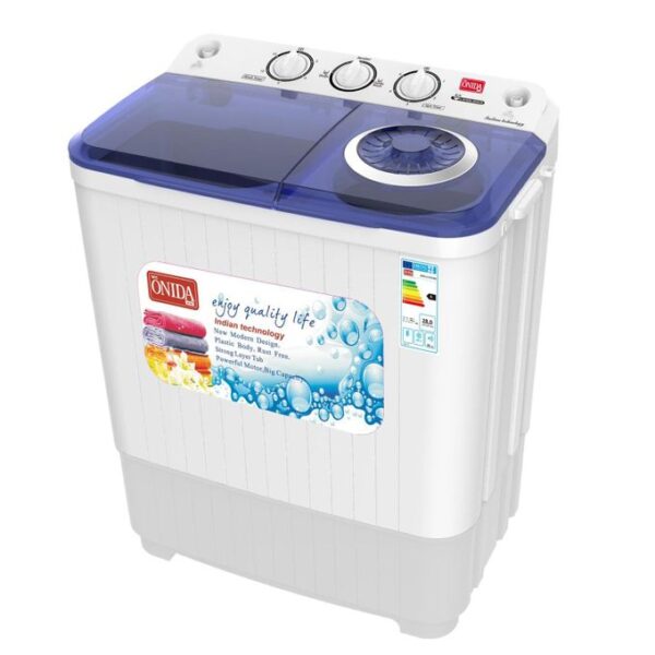 Onida Plus 5kg Twin Tub Washing Machine - White.
