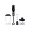 Share this product    Official Store Tech sale deal SPJ 4 IN 1 HBX-SS1200W 1200w, Hand Blender Food Processor,2 Speed Levels, Pulse/Ice Crush Function - Black